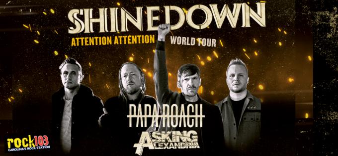 Shinedown, Papa Roach & Asking Alexandria