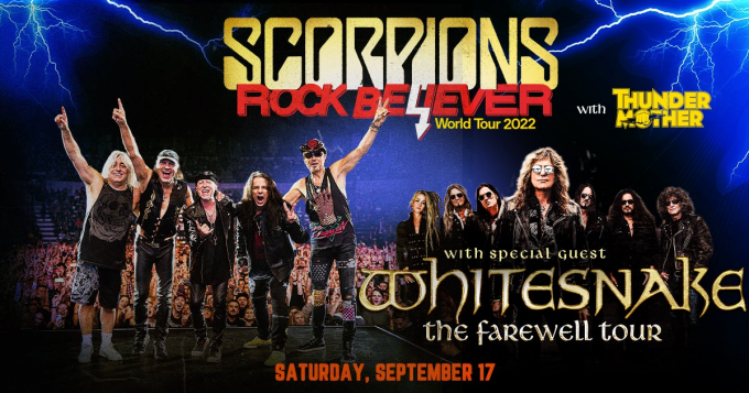 Scorpions, Whitesnake & Thundermother