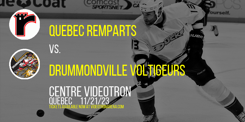 Quebec Remparts at Centre Videotron