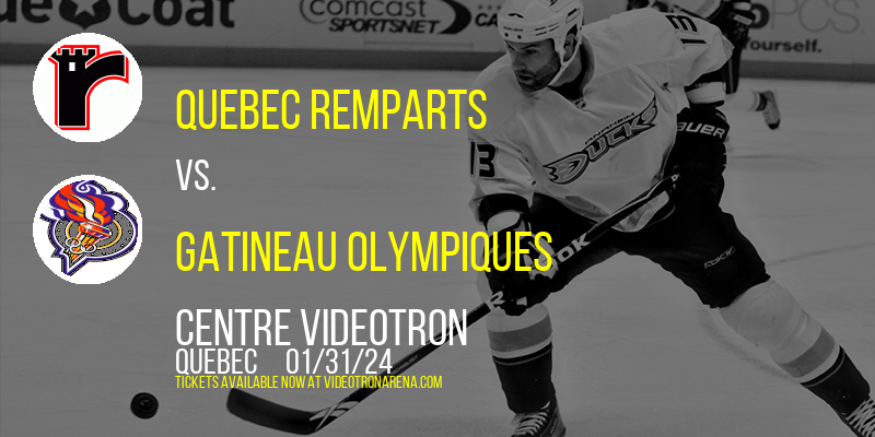 Quebec Remparts at Centre Videotron