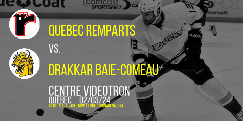 Quebec Remparts at Centre Videotron