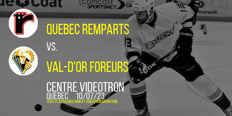 Quebec Remparts at Centre Videotron