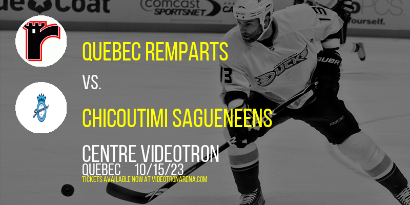 Quebec Remparts at Centre Videotron