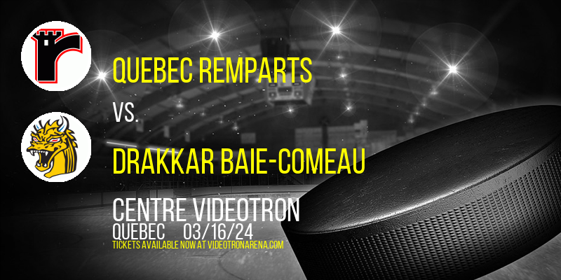 Quebec Remparts at Centre Videotron