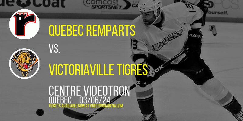 Quebec Remparts at Centre Videotron