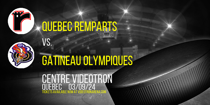 Quebec Remparts at Centre Videotron